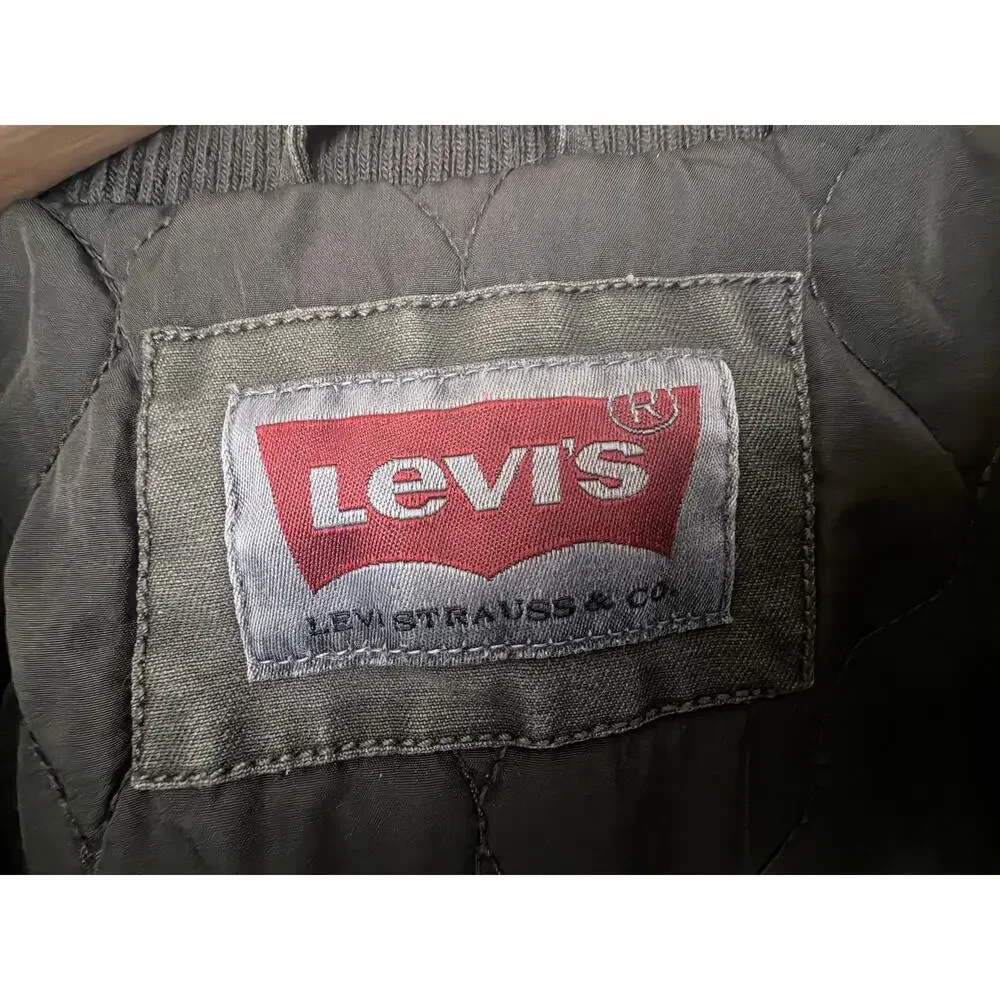 Levi's Olive Utility Jacket Mens XXL